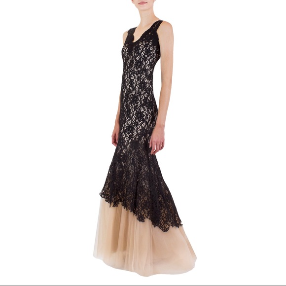 nha khanh Dresses & Skirts - Nha Khanh black lace/tulle Lolace evening gown